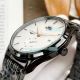 Hot Sale Replica Longines Watch White Dial Black Steel Strap Men's Watch 40mm (5)_th.jpg